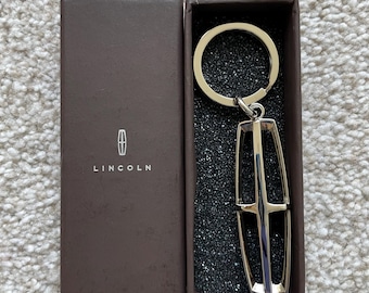 Vintage Lincoln Original Logo Key Chain
