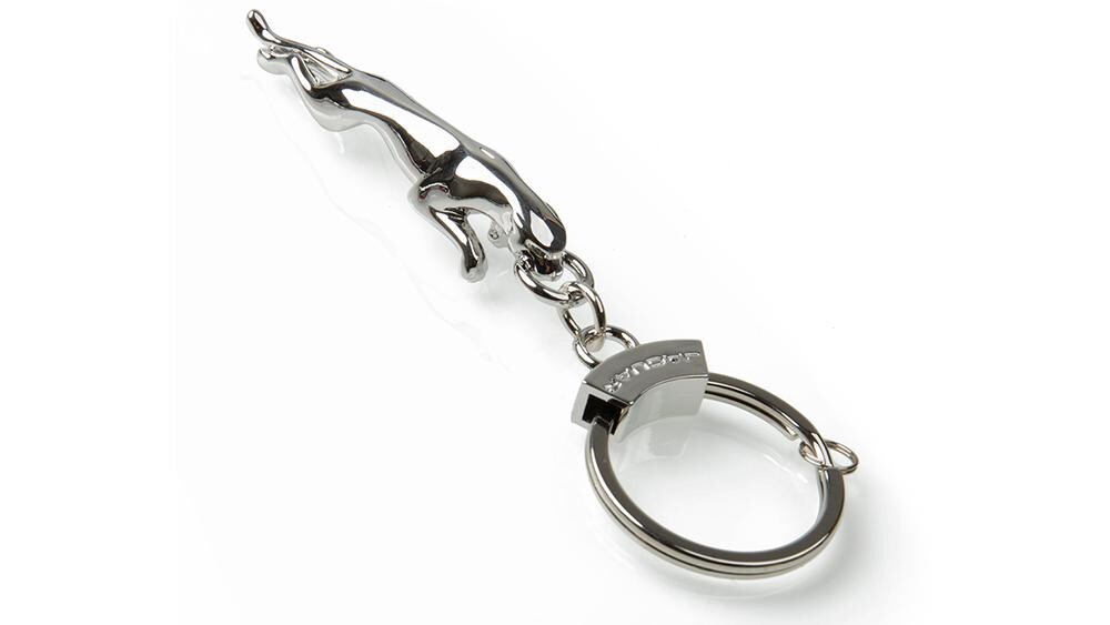 Jaguar Leaper Original Keychain Keyring in Silver - Etsy