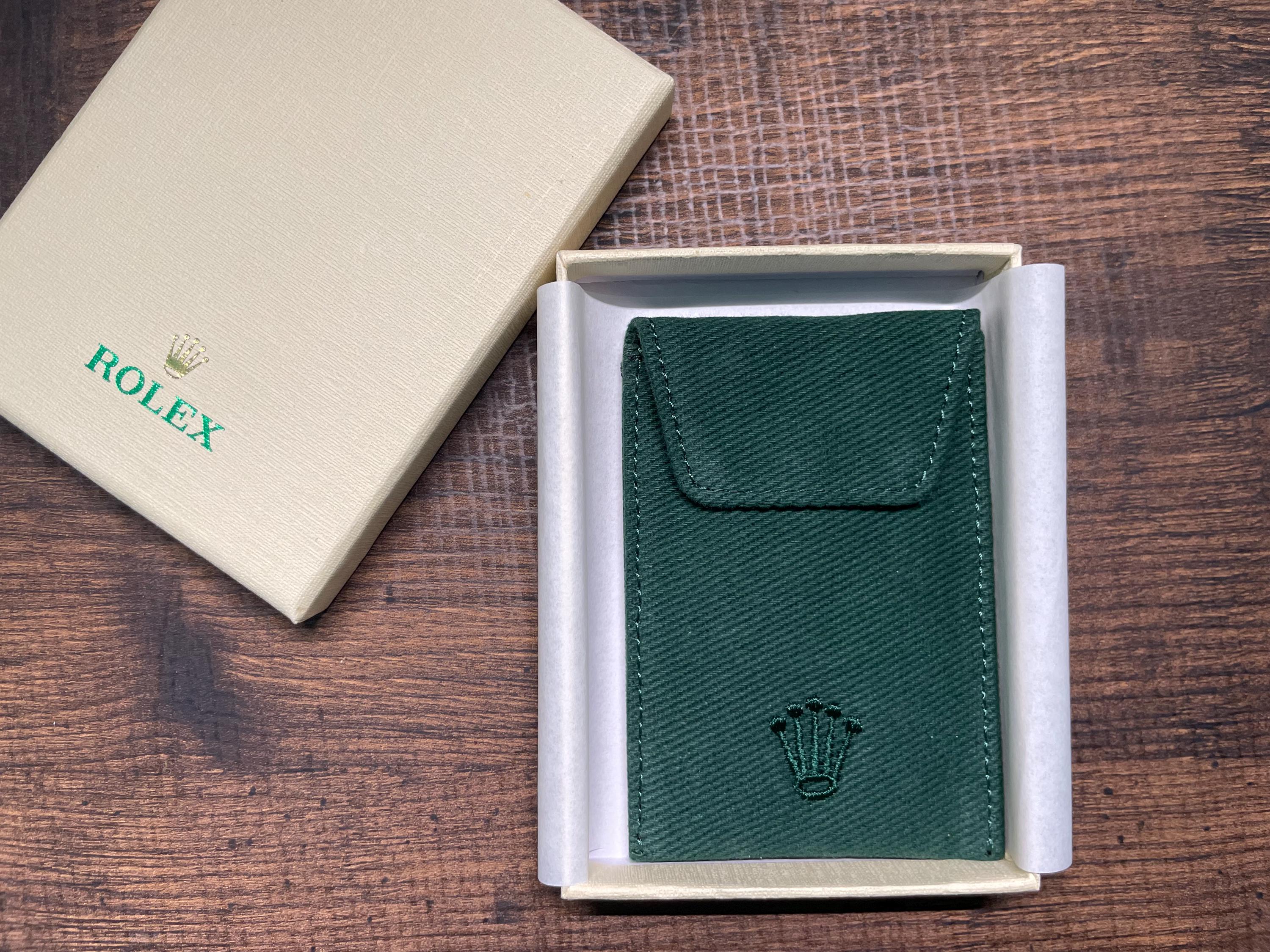 NIB~ Rolex Vintage Crown Logo Stainless Steel Keychain Keyring Bag