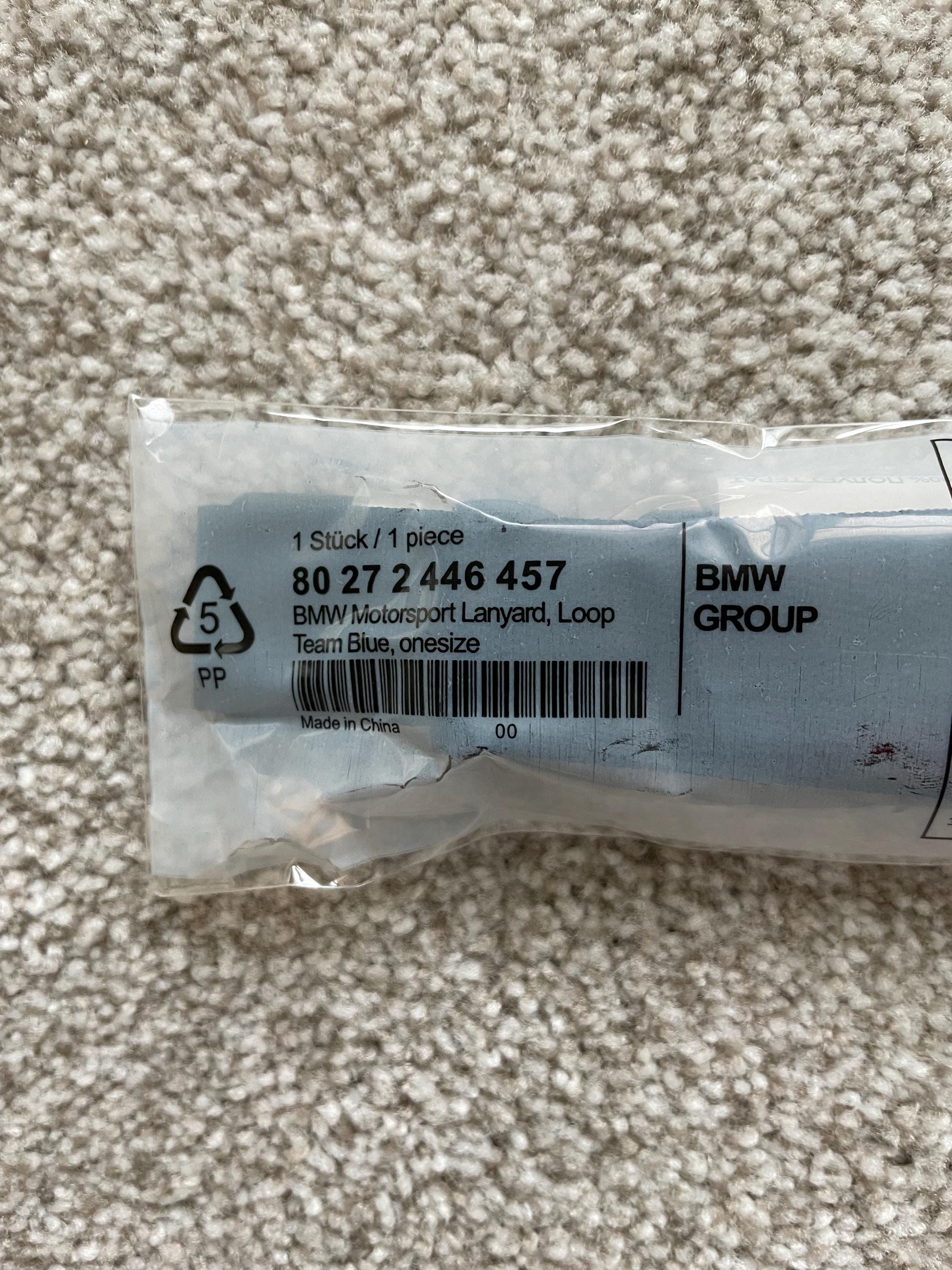 BMW Portachiavi Motorsport Nero Con Logo M, Accessorio - Foto 5