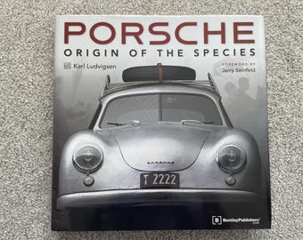 Porsche Origin of the Species, Karl Ludvigsen, Hardcover Porsche 356 Design History Collector Book