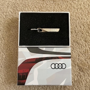 Audi Sportnyckelring Rostfritt Stål Silver 3181500400