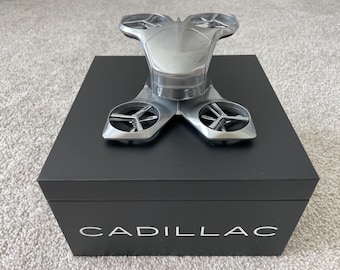 Cadillac Personal Space Concept Model Car – Aluminum Chrome Paperweight (1:43 Scale)