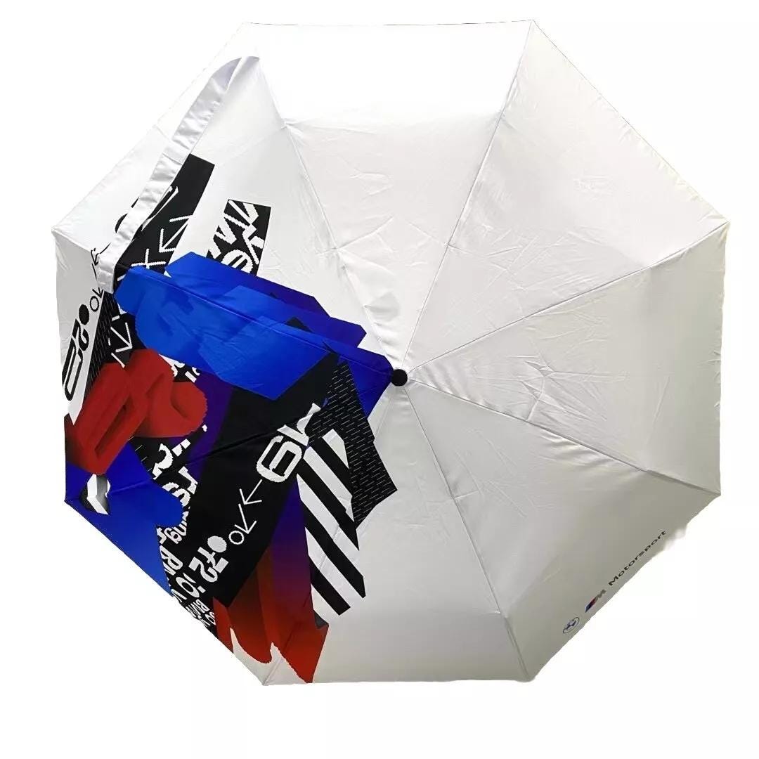 ＜値下げ＞BMW M Motorsport アンブレラ Genuine BMW M Motorsport Pocket Folding Umbrella Automatic