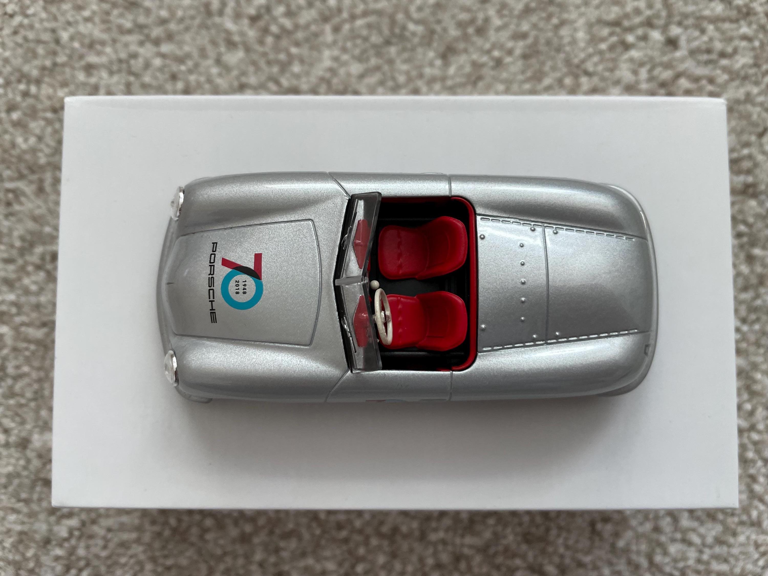 356 Roadster 70th Anniversary 1:43 Diecast Model Limited Edition