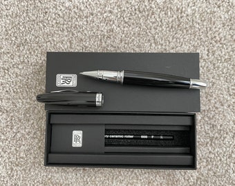 Rolls-royce the Collection Gloss Black Ballpoint Pen With