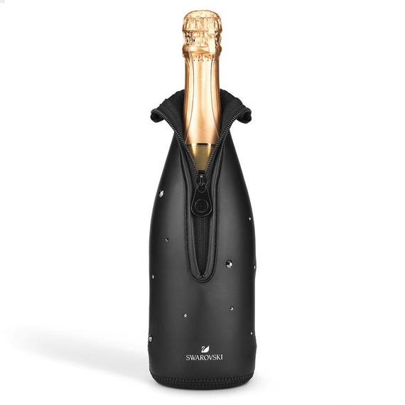 Swarovski Crystal Champagne Wine Bottle Holder Cooler 5428595 - Etsy
