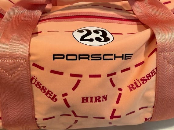 917 Pink Pig No. 23 Original Duffle Bag Boston Bag Factory Sealed
