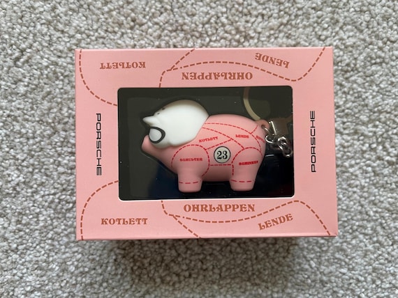1/64 917 Pink Pig 23# Keychain Keyring - Etsy