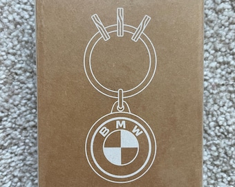 BMW Logo Silver Metal Key Ring