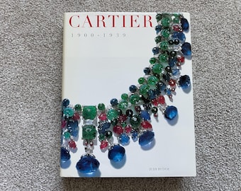 Cartier 1900-1939 Hardcover Jewelry Exhibition Catalogue, Art Deco Book