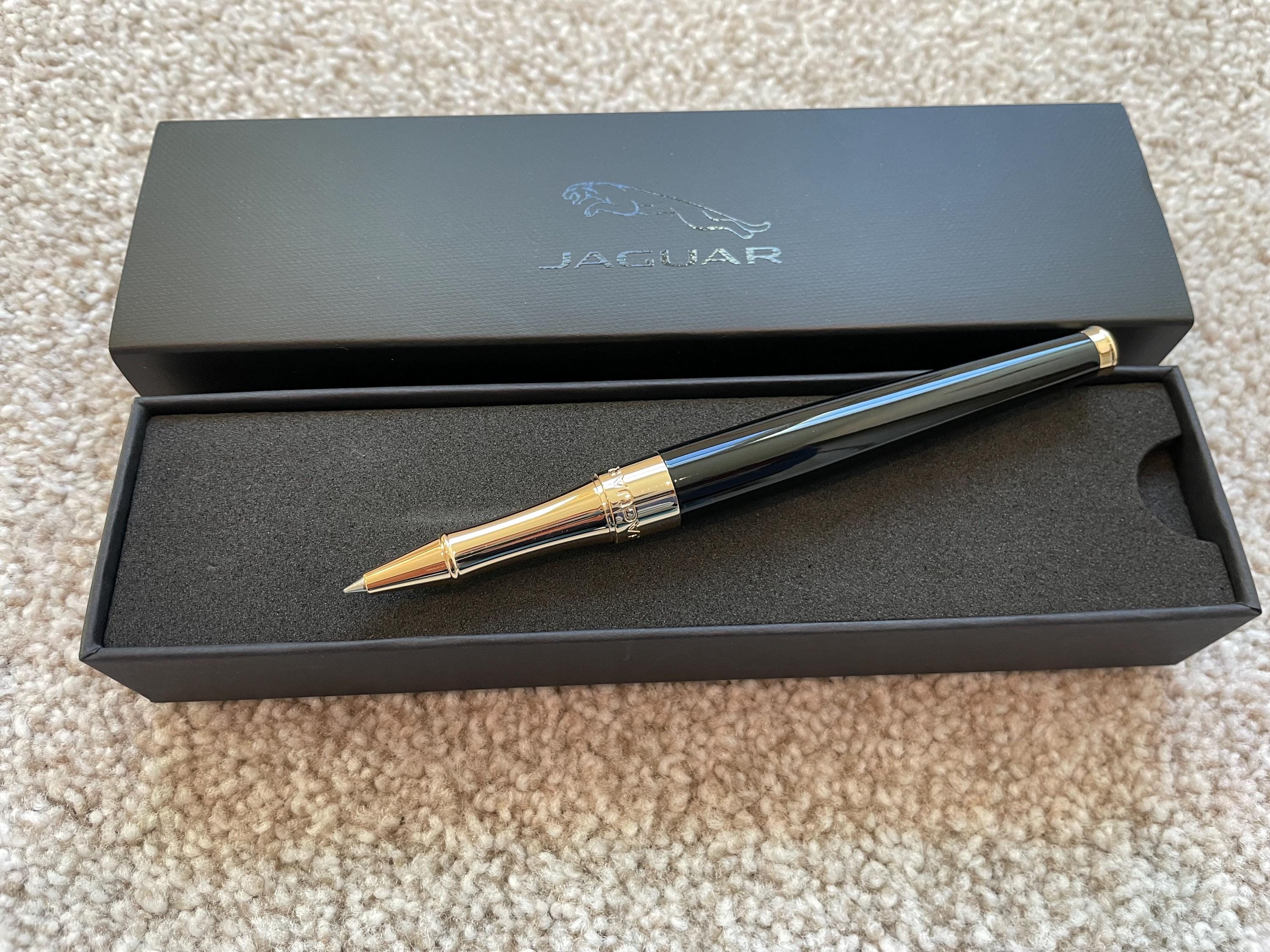 Stylo Plume Jaguar - Modèle Doré, Occasion Mais Encore Superbe