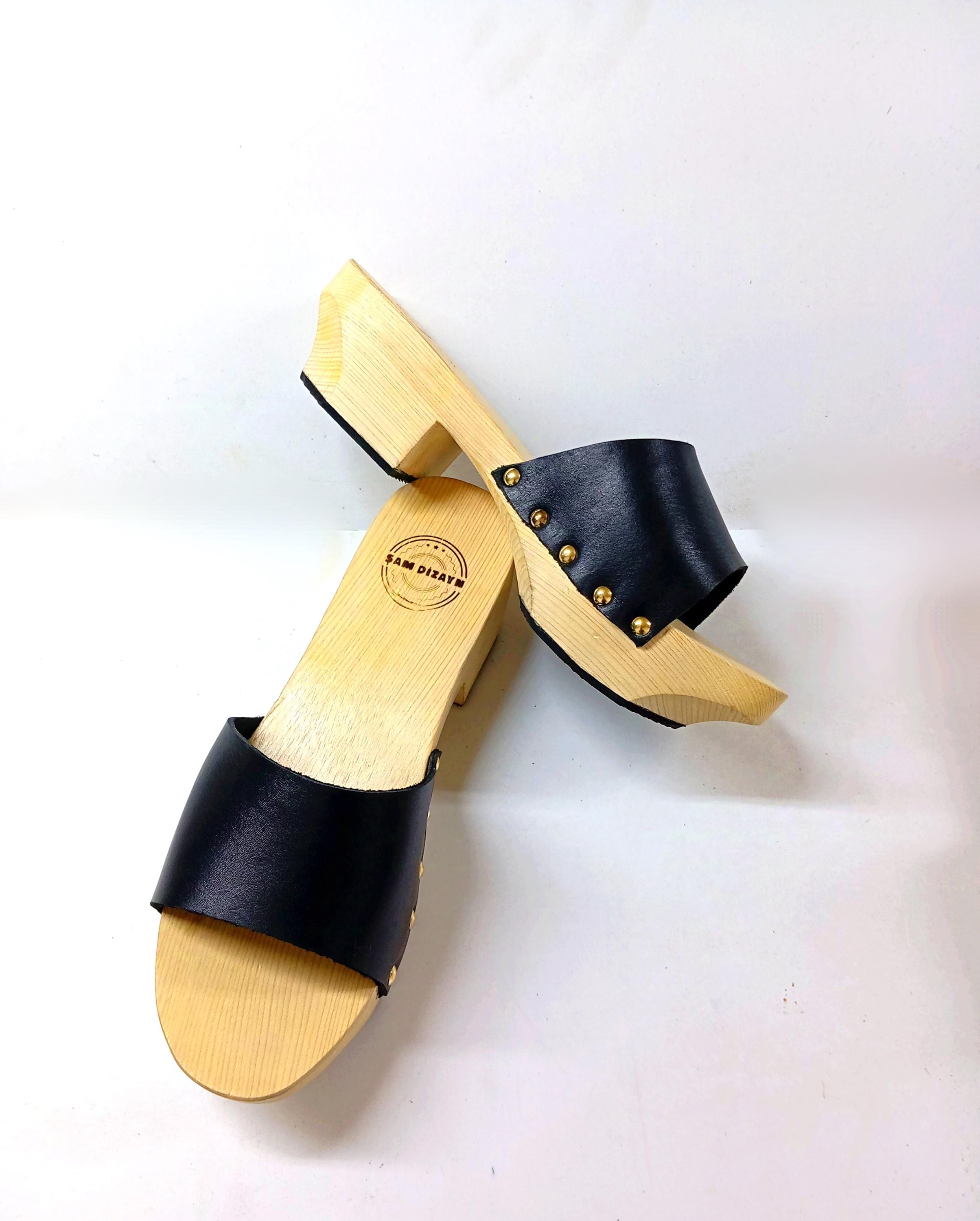 Handmade Wood Clogs Sandals Special Cut - Etsy