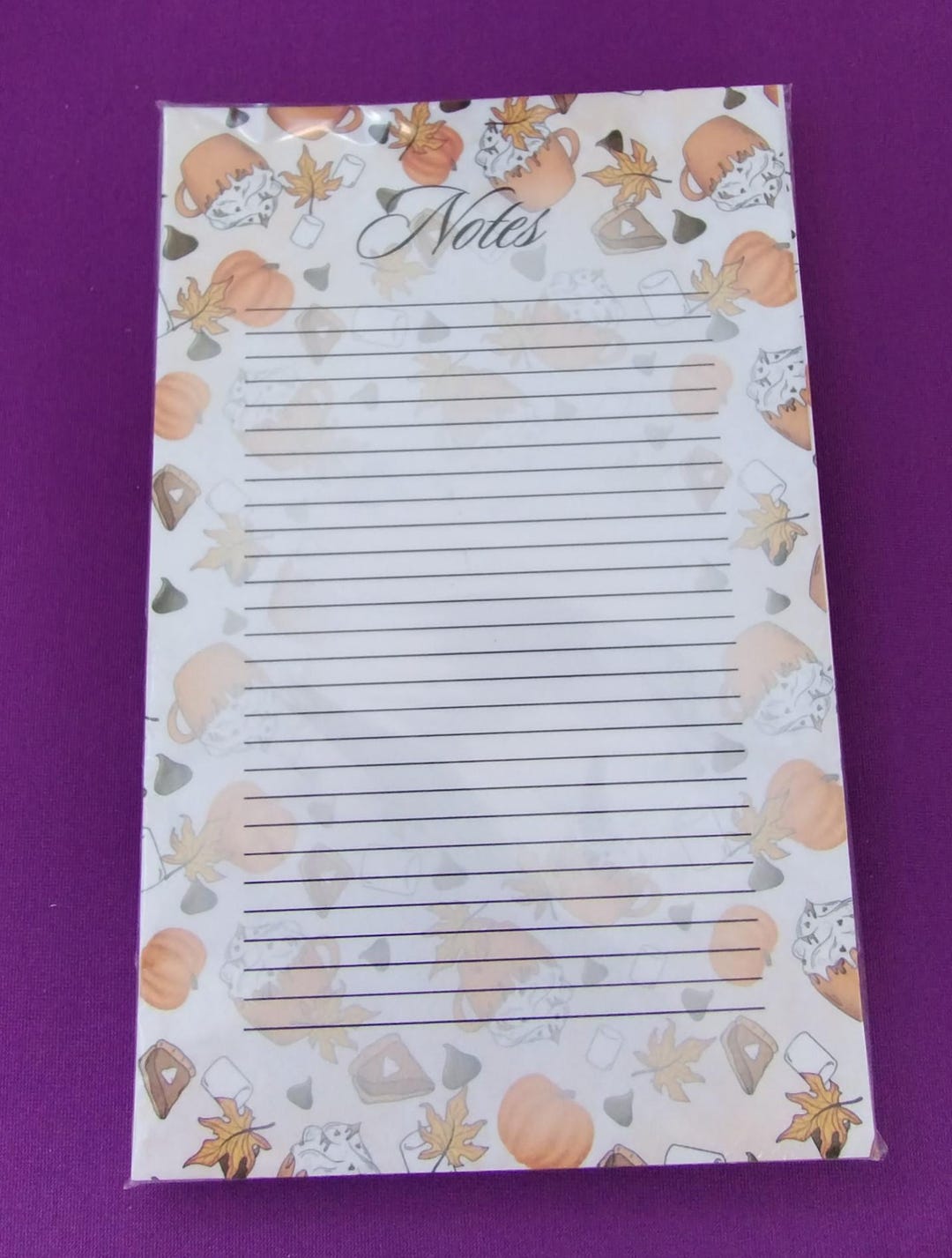 Handmade Fall Themed Tearaway Notepads - Etsy
