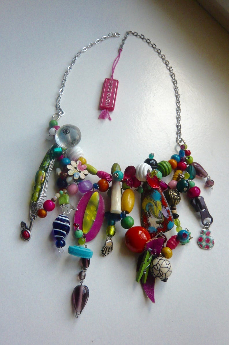 Upcycled Necklace Tutti Frutti Sissi Brin D Acier Jewelry Necklaces Ugaurbanag Com Upcycled Necklace Tutti Frutti Sissi Brin D Acier Jewelry Necklaces Ugaurbanag Com