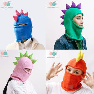 Dino Hat Pattern,DIY Halloween Costumes,Crochet Dinosaur Pattern,Dinosaur Hood Pattern,Spiked Dinosaur Hat Pattern,Hood Pattern,gift,knitcap