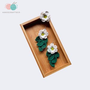 Knitted Flower Earrings,Micro Crochet pink flower dangle earrings,handmade earrings,Gift For Her,14 k GOLD handmade jewelry,gift for mom