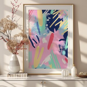 Pink Preppy Wall Art, Trendy Girly Decor, Printable Aesthetic Prints, Cute Wall Decor, Girly Room Decor, Downloadable Art, Trendy Wall Art