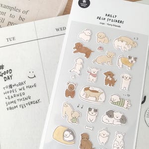 Suatelier Stickers | Journaling | Planner Stickers | Scrapbooking Stickers | Kawaii Stickers | Cute Stickers | Korean Stickers | 1191