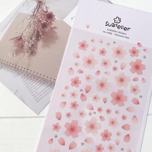 Suatelier Aufkleber | Journaling | Planer Aufkleber | Scrapbooking Aufkleber | Kawaii Aufkleber | Niedliche Aufkleber | Sakura Aufkleber | 1085