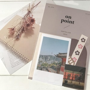 Suatelier-stickers | Journalen | Plannerstickers | Plakboekstickers | Kawaiistickers | Kaartontwerp | Op punt | Seoel | 1575