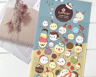 Suatelier Eis Aufkleber | Kawaii Planner, Scrapbook | 1002