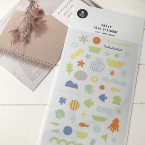 Suatelier Aufkleber | Journaling | Planer Aufkleber | Scrapbooking Aufkleber | Kawaii Aufkleber | Niedliche Aufkleber | Splish Splash | 1170