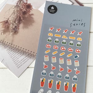 Suatelier Aufkleber | Journaling | Planer Aufkleber | Scrapbooking Aufkleber | Kawaii Aufkleber | Stationärer Sticker | Mini-Serie | 113