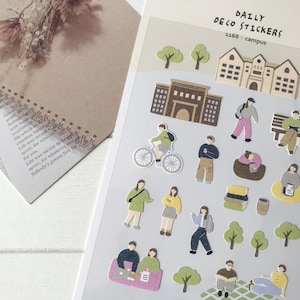 Suatelier Aufkleber | Journaling | Planer Aufkleber | Scrapbooking Aufkleber | Kawaii Aufkleber | Glückliche Aufkleber | Wissenswertes: 1168