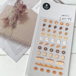 Suatelier Aufkleber | Journaling | Planer Aufkleber | Scrapbooking Aufkleber | Kawaii Aufkleber | Lebensmittel Aufkleber | Mini-Serie | 112