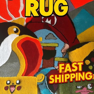 Custom Rug Design / Personalized Rug / Custom Tufted Rug / Customized Gift / Handmade Rug / Personalized Tufting Rug / Handmade to Order