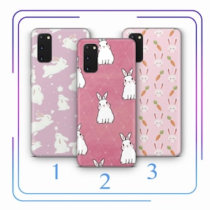 Bunny Rabbit A4 Phone Case Cover For MANY VARIOUS Samsung Galaxy Models Beautiful Hare Rabbit Fluffy Fluff Thumper