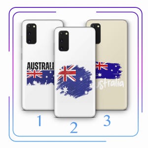 Australian Flag A1 Phone Case Cover For Samsung Galaxy S10 S20 S21 S22 S23 S24 FE S25 Plus Ultra Models Aussie Flag Of Australia Union Jack