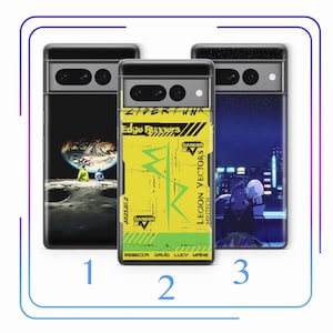 Cyberpunk A6 Telefonskal För Google Pixel 6 6A 7 7A 8 8A 9 9A 10 Pro XL Modeller 2077 Arkadspel The Witcher Videospel