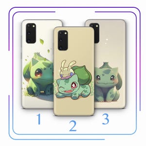 Bulbasaur A3 Phone Case Cover For MANY VARIOUS Samsung Galaxy Models Cartoon Animal Hero From A Ball Gotta Catch Em All