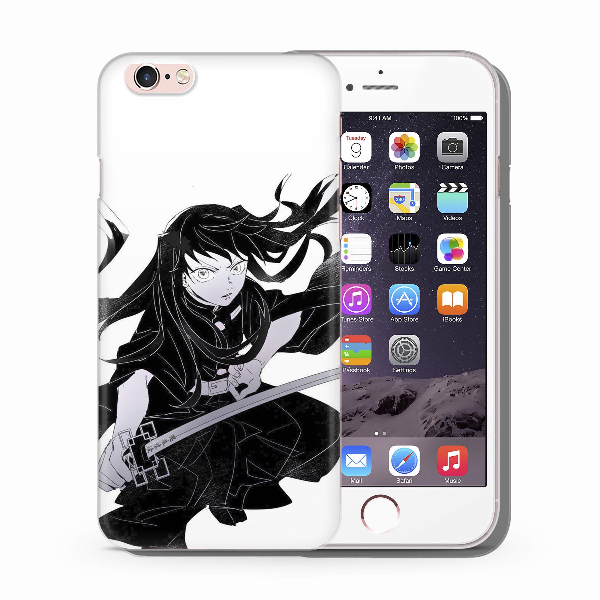 Demon Slayer A6 Phone Case Cover for Apple iPhone 5 SE 2020 2022 6
