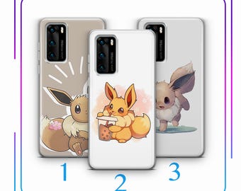 Eevee A6 Phone Case Cover For Huawei P9 P10 P20 P30 P40 Lite PRO Plus LG G5 G6 Models Cartoon Animal Hero From A Ball Gotta Catch Em All