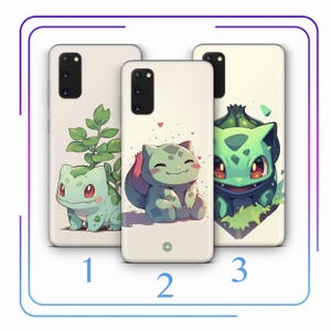 Bulbasaur A2 Phone Case Cover For MANY VARIOUS Samsung Galaxy Models Cartoon Animal Hero From A Ball Gotta Catch Em All
