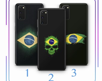 Brazilian Flag A5 Phone Case Cover For MANY VARIOUS Samsung Galaxy Models The National Flag Of Brazil Rio de Janeiro