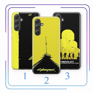 Cyberpunk A7 Phone Case Cover For Samsung A13 A14 A15 A16 A25 A26 A33 A34 A35 A36 A53 A54 A55 A56 A72 A73 + More Models Arcade Game Play