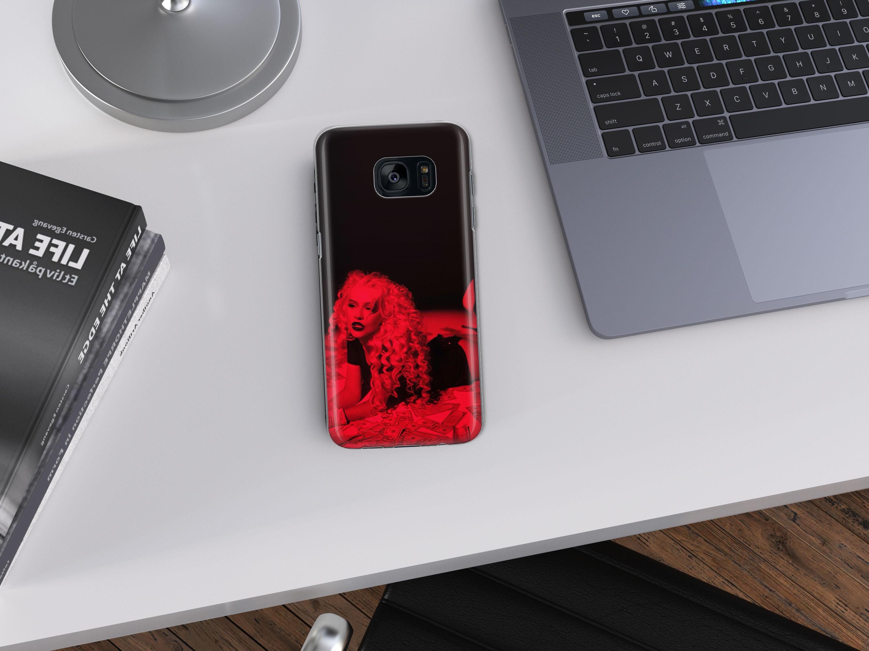 クリスティーナ・アギレラ A7 携帯ケース カバー Samsung Galaxy S5 S6 S7 S8 S9 Edge Plus LTE NEO  モデル用 アメリカンポップミュージックシンガー MTV ポップスター - Etsy 日本, image size:3000x2250