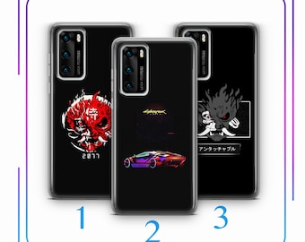 Cyberpunk A8 Phone Case Cover For Huawei P9 P10 P20 P30 P40 Lite PRO Plus LG G5 G6 Models 2077 Arcade Game Play The Witcher Video Game