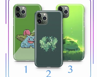 Bulbasaur A6 Phone Case Cover For Apple iPhone 11 12 13 14 15 16 e 17 Air PRO Plus Mini Max Cartoon Animal Hero From A Ball Gotta Catch Em