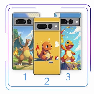 Charizard A6 Phone Case Cover For Google Pixel 6 6A 7 7A 8 8A 9 9A Pro XL Models Cartoon Animal Hero From A Ball Gotta Catch Em All