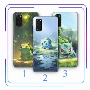 Bulbasaur A8 Phone Case Cover For MANY VARIOUS Samsung Galaxy Models Cartoon Animal Hero From A Ball Gotta Catch Em All