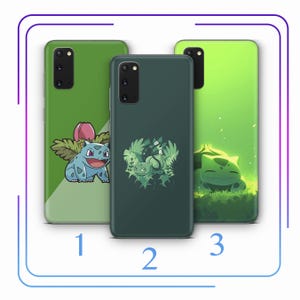 Bulbasaur A6 Phone Case Cover For MANY VARIOUS Samsung Galaxy Models Cartoon Animal Hero From A Ball Gotta Catch Em All
