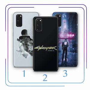Cyberpunk A9 Phone Case Cover For Samsung Galaxy S10 S20 S21 S22 S23 S24 FE S25 Plus Ultra Model 2077 Arcade Game Play Witcher Video Game