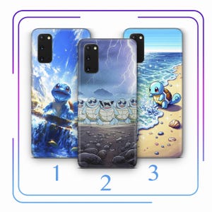 Squirtle A2 Phone Case Cover For Samsung Galaxy S10 S20 S21 S22 S23 S24 FE S25 Plus Ultra Model Cartoon Animal Hero From A Ball Gotta Catch
