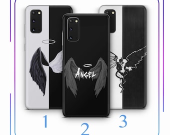 Angel A3 Phone Case For Samsung Galaxy S20 S21 S22 S23 S24 S25 FE Plus Ultra Edge Models Little Angel Wings Saint Free Spirit Wing Theme