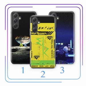Cyberpunk A6 Phone Case Cover For Samsung A13 A14 A15 A16 A25 A26 A33 A34 A35 A36 A53 A54 A55 A56 A72 A73 + More Models Arcade Game Play